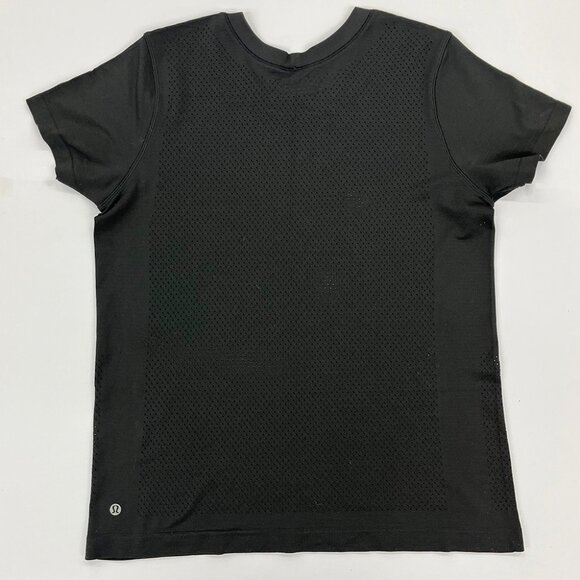Lululemon Breeze By Short Sleeve | Black | Size 10 - Picture 3 of 6